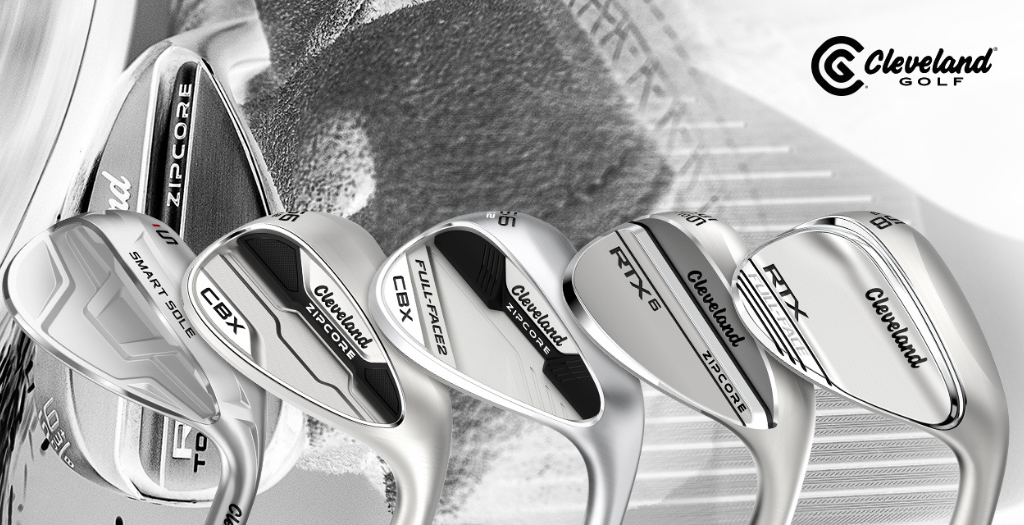 Right Handed Steel Shaft Wedge Cleveland RTX Full Face 2 Tour Rack