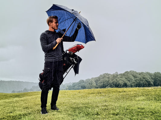 How to play golf in the rain