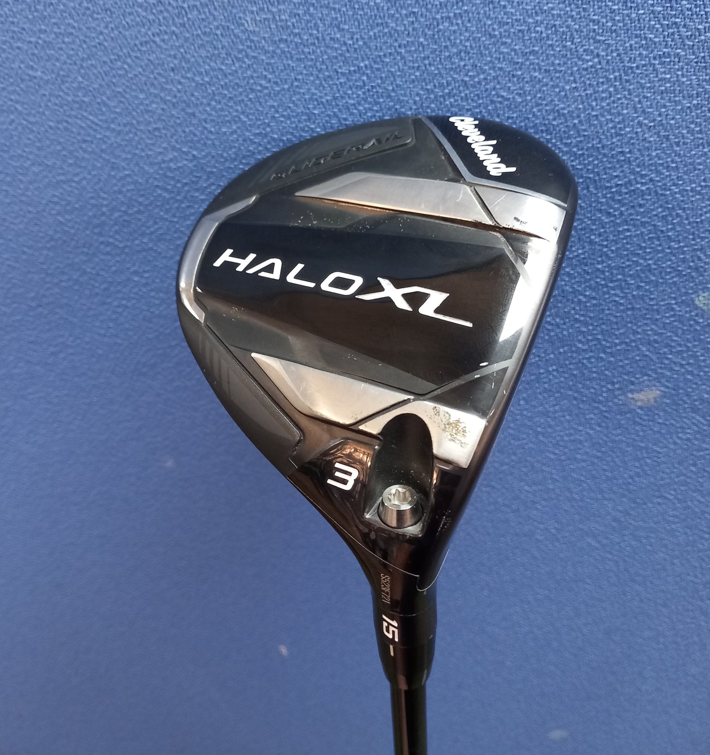 Cleveland Golf Halo XL 3 Wood Mens Right Hand Stiff Flex Pre Owned