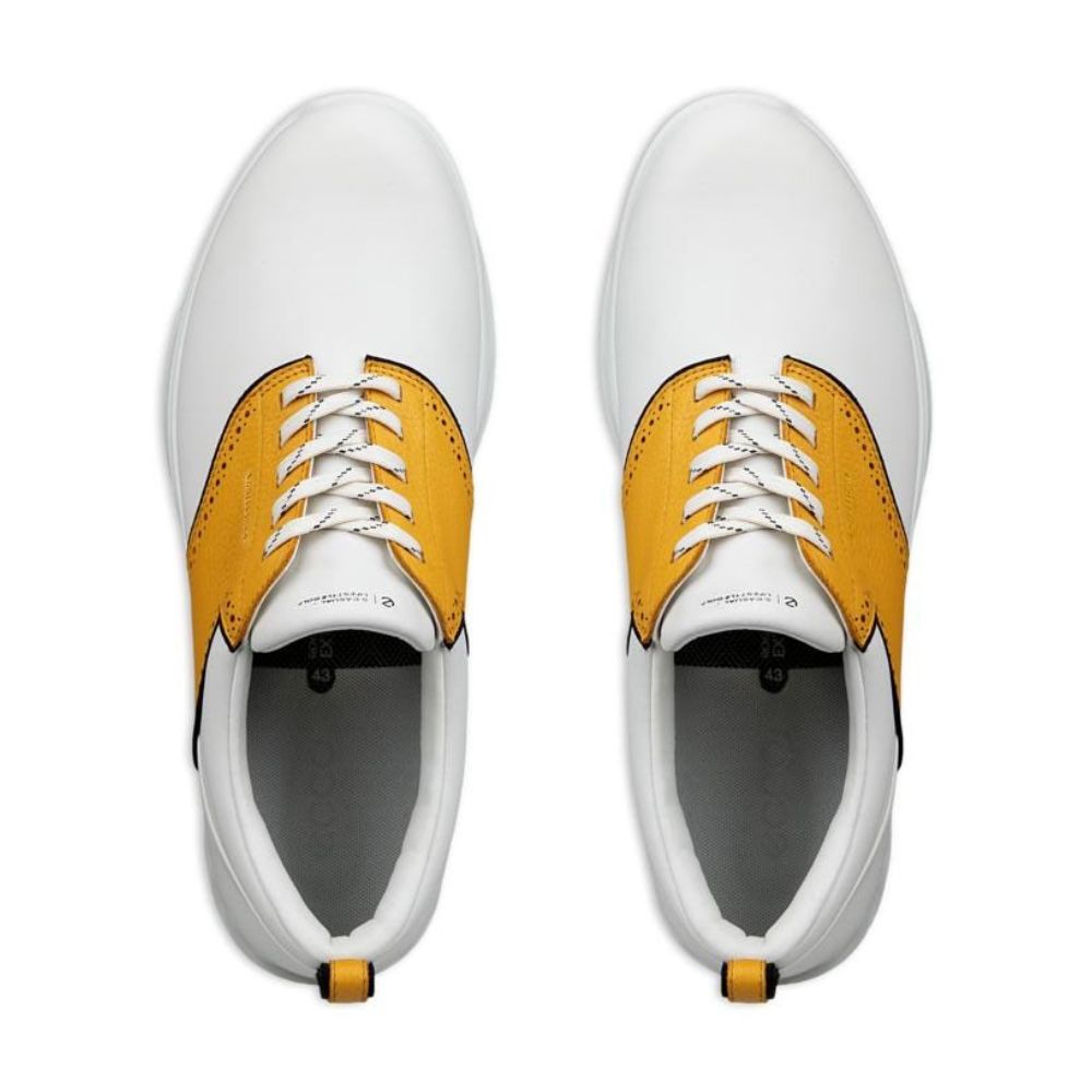 Ecco S-Casual Saddle Mens Spikeless Golf Shoes 2025 - 102854-59579