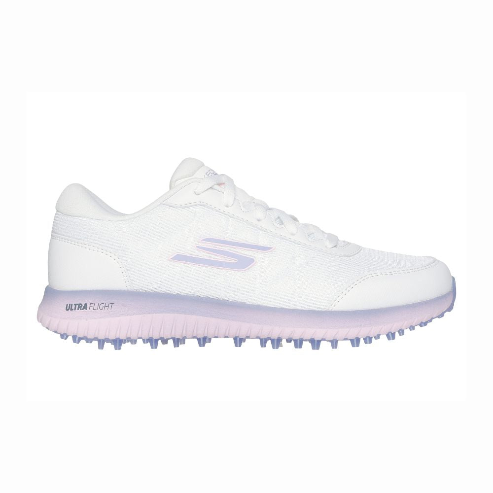 Skechers Go Golf Max Fairway 4 Ladies Spikeless Golf Shoes 2025 - White / Light Pink White / Light Pink 4.5