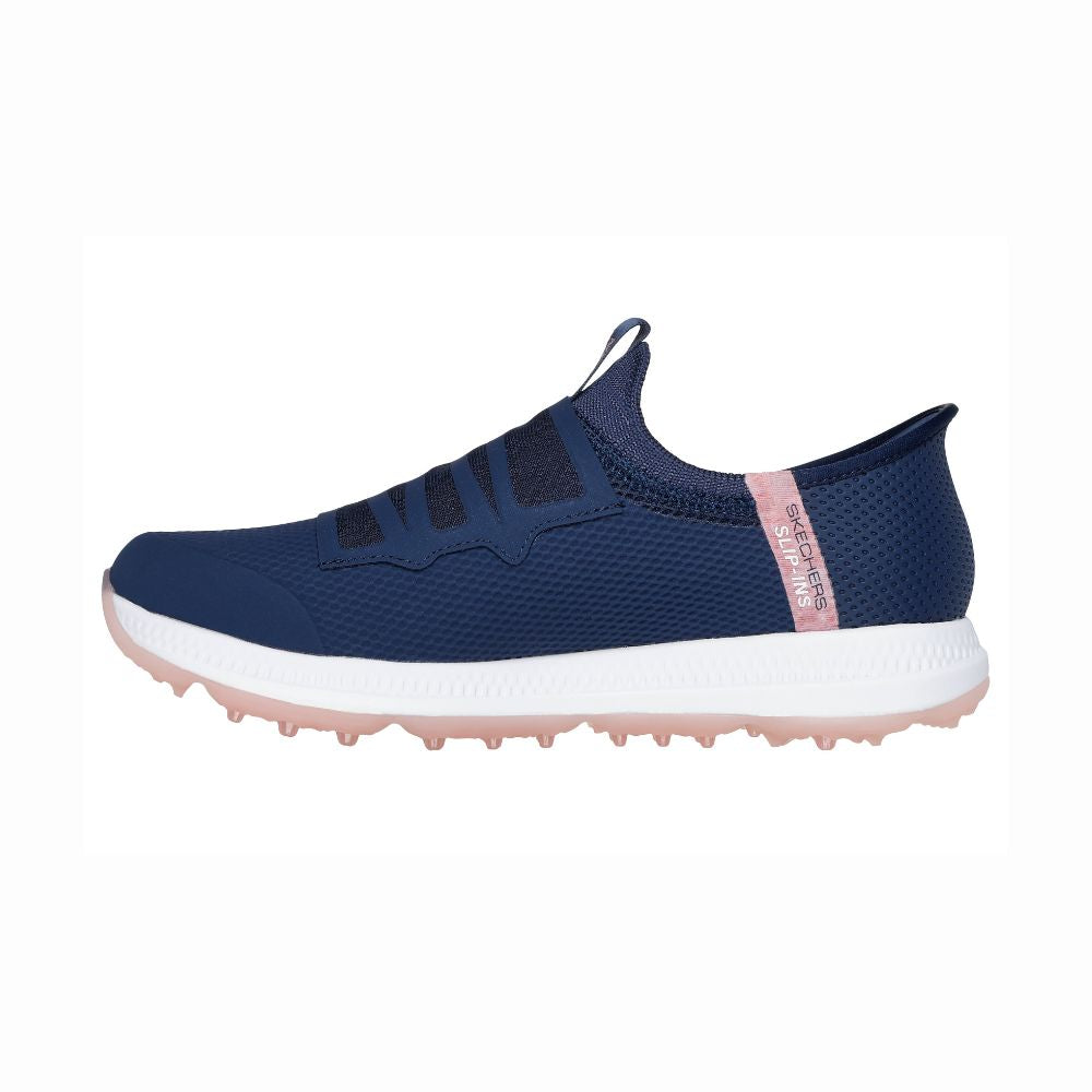 Skechers Elite 5 Slip Ins Ladies Spikeless Golf Shoes 2025 - Navy / Pink