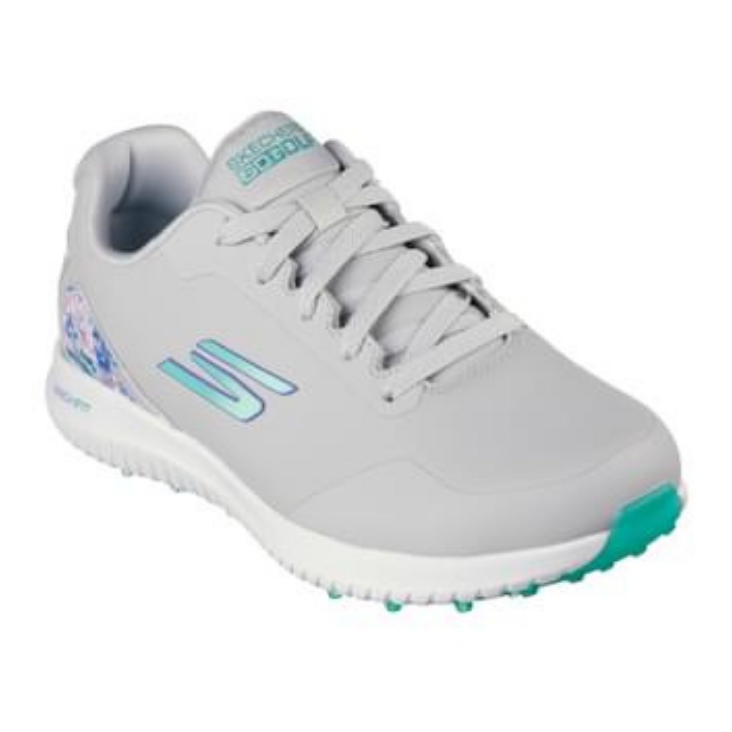 Skechers Go Golf Max 3 Ladies Spikeless Golf Shoes 123080 - Grey Mint