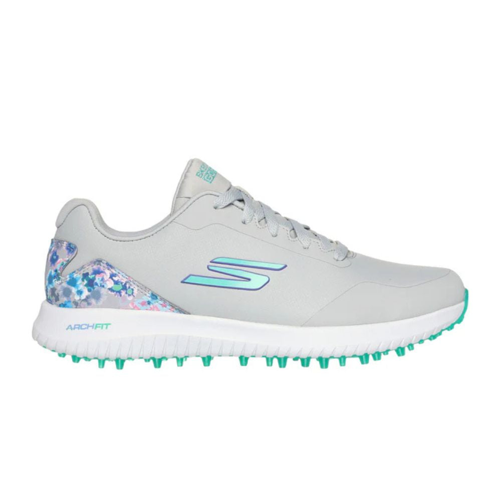 Skechers Go Golf Max 3 Ladies Spikeless Golf Shoes 123080 - Grey Mint Grey / Mint 4.5