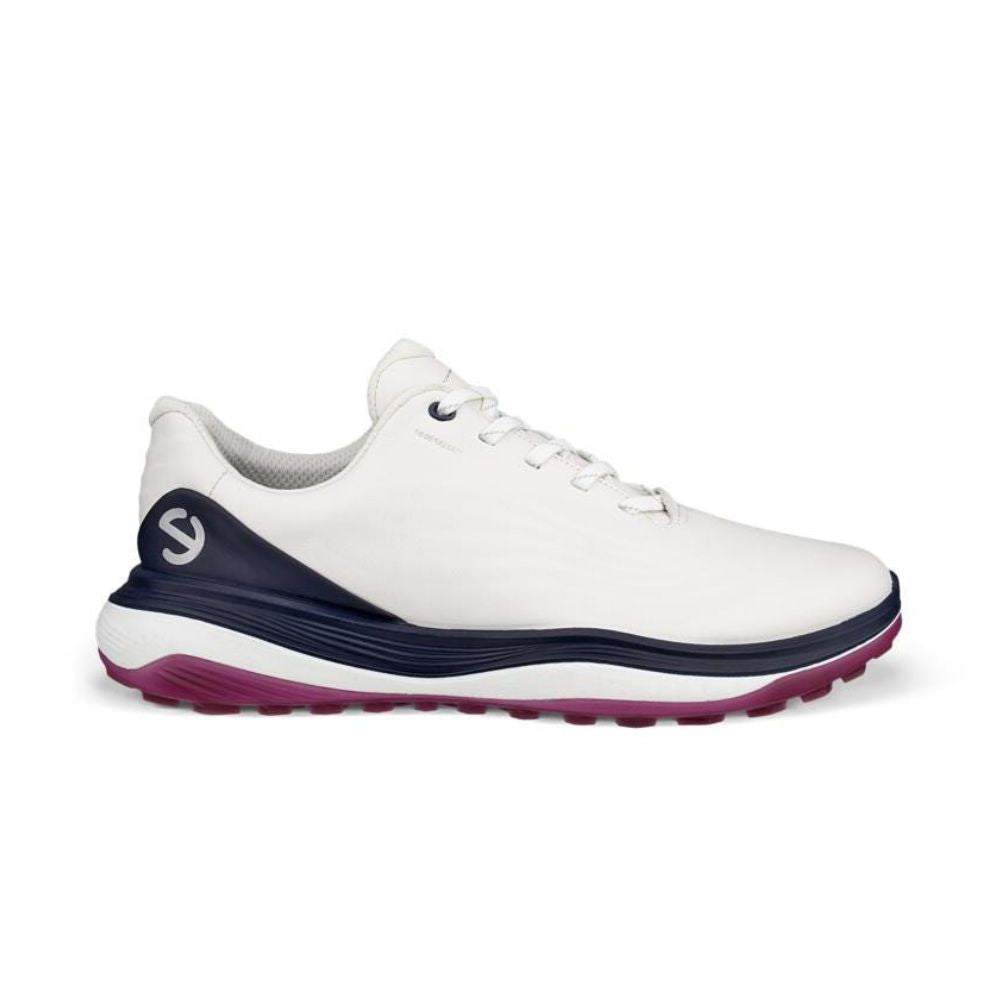 Ecco LT1 Mens Spikeless Golf Shoes 2025 - 132264-51293 White / Marine 51293 EU42 UK8-8.5