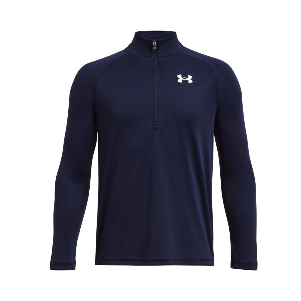 Under Armour Tech 1/2 Zip Boys Junior Golf Top 2025 1363286