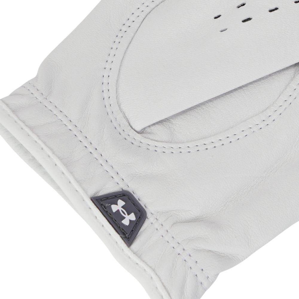 Under Armour Drive Tour Leather Golf Glove 2025 - 1382003-100