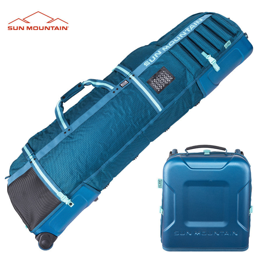 Sun Mountain Kube Golf Travel Cover - Blue/ Spruce/ Waterfall Blue/Spruce/Waterfall