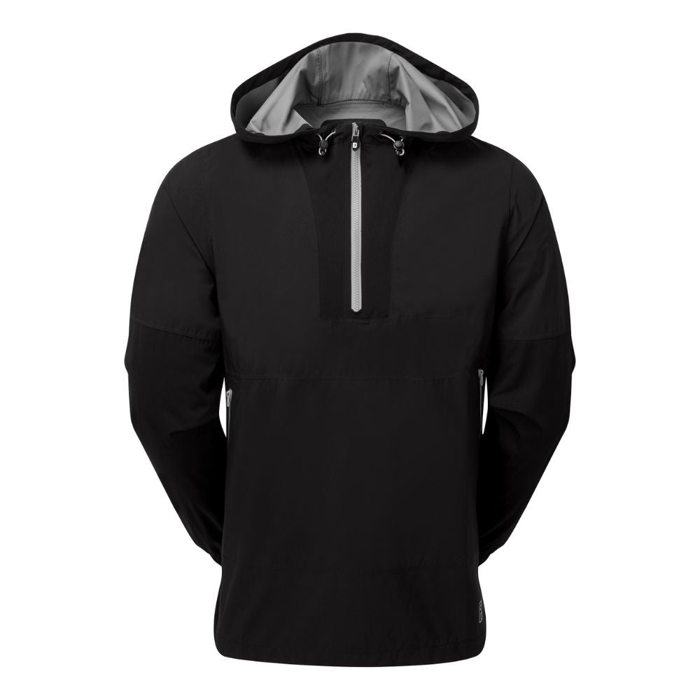 FootJoy HydroLite X Waterproof Pullover Golf Hoodie 2025 - 31949 Black S