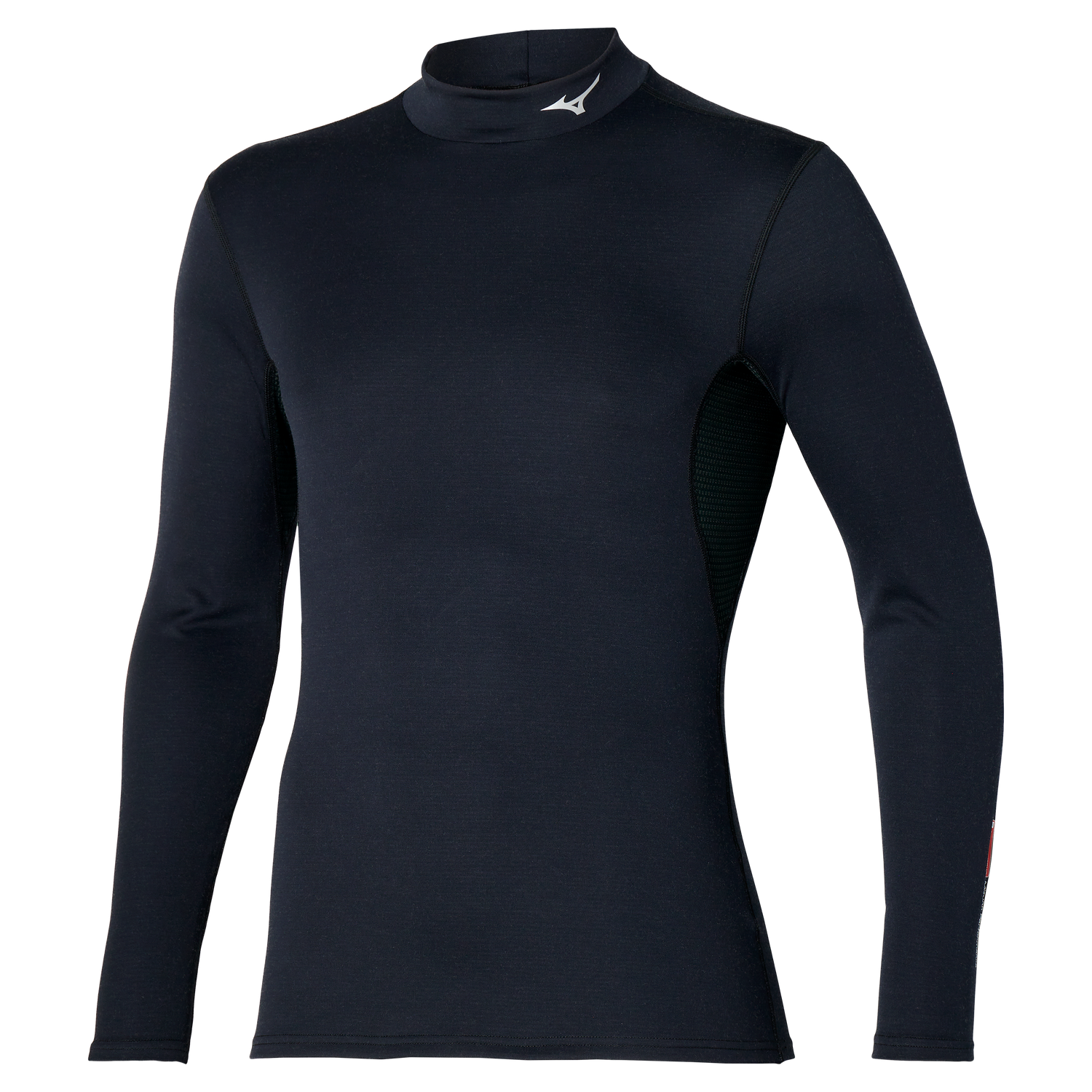 Mizuno Mid Weight Baselayer Mens Golf High Neck Top 2025 - 52GAA552-09 Black M