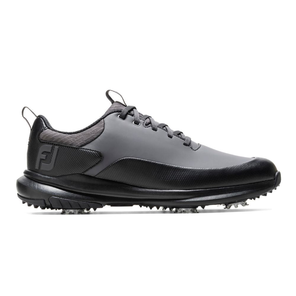 FootJoy Tour Rival Mens Spiked Golf Shoes 2025 - 56965 7 Black / Grey