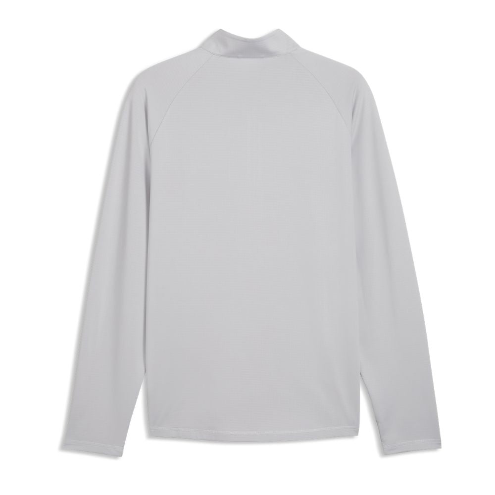 PUMA Pure Grid 1/4 Zip Men's Golf Top 2026 - Platino Grey