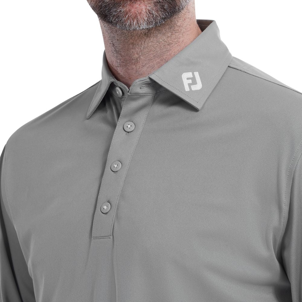 FootJoy Thermolite Long Sleeve Golf Polo Shirt - 87986