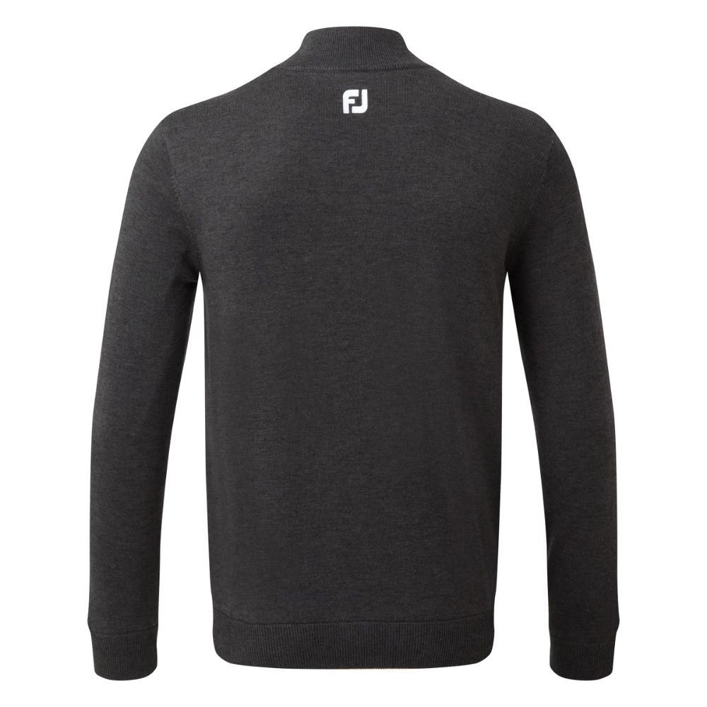 FootJoy Essentials Woolblend 1/2 Zip Lined Mens Golf Midlayer Top - 90212