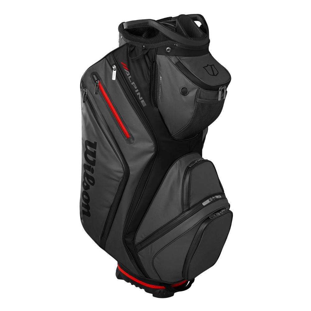 Wilson Golf Alpine Cart Bag 2025 - Black / Grey