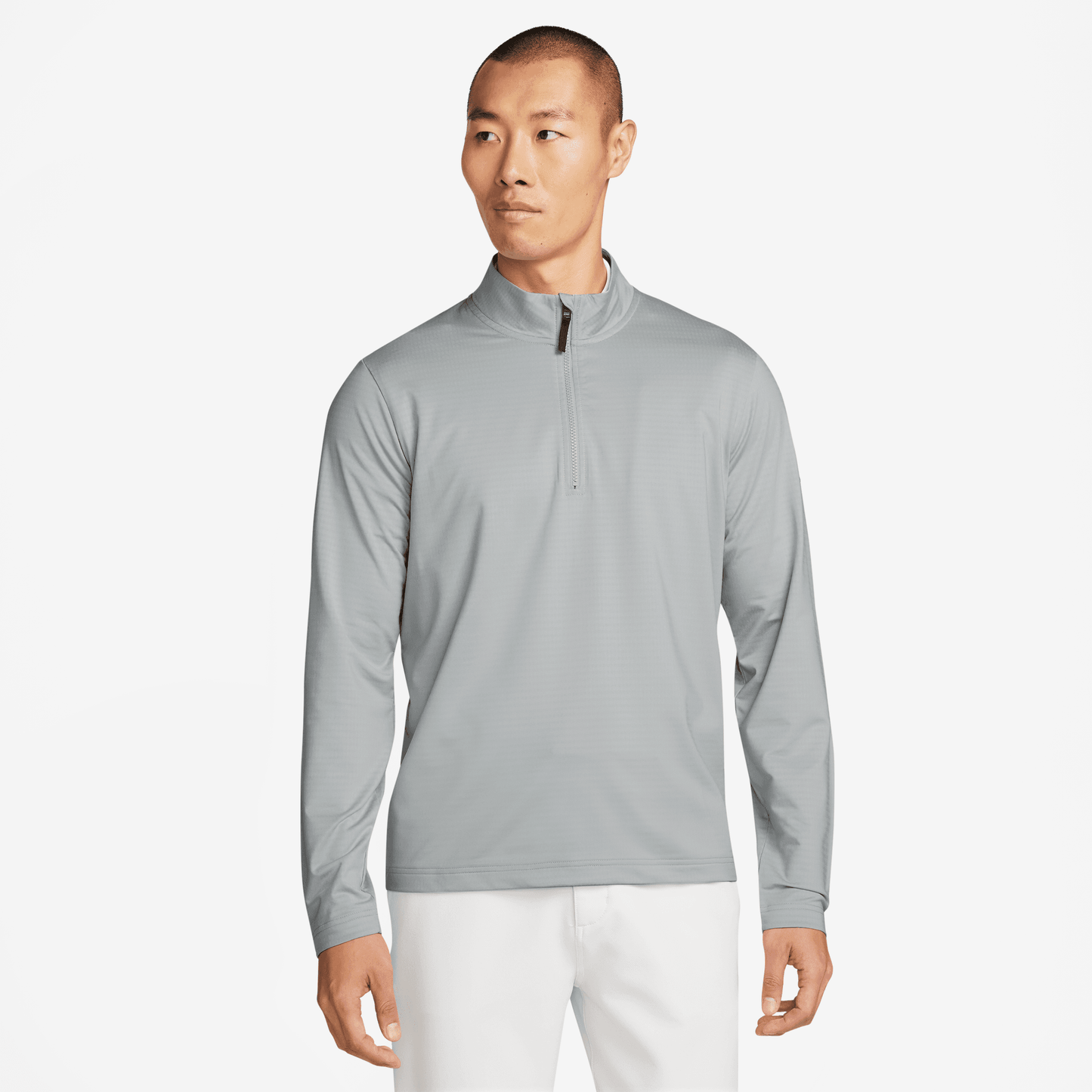 Nike Golf Dri-FIT Victory 1/2 Zip Pullover Top FD5837 - 077 Light Smoke Grey / Black 077 M 