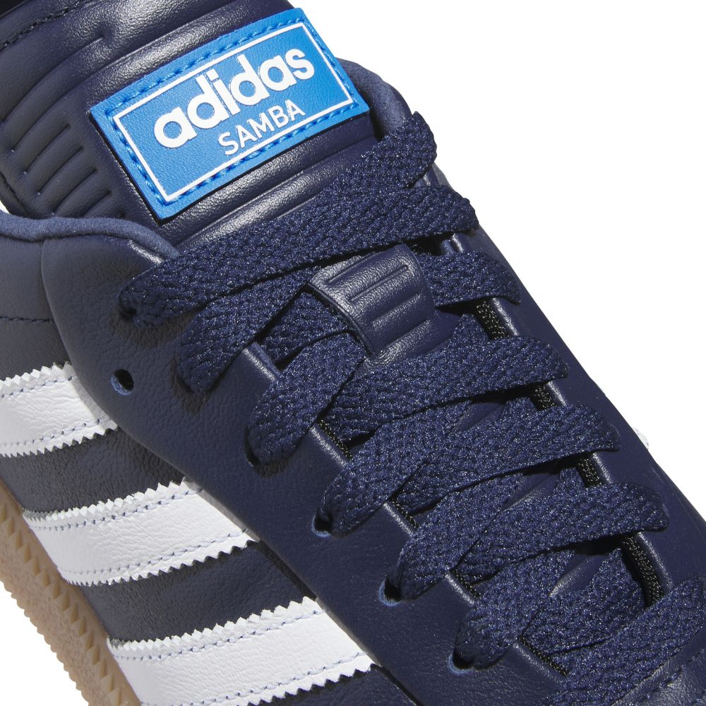 adidas Golf Originals Samba Golf Shoes JP8544 - Night Indigo / Footwear White