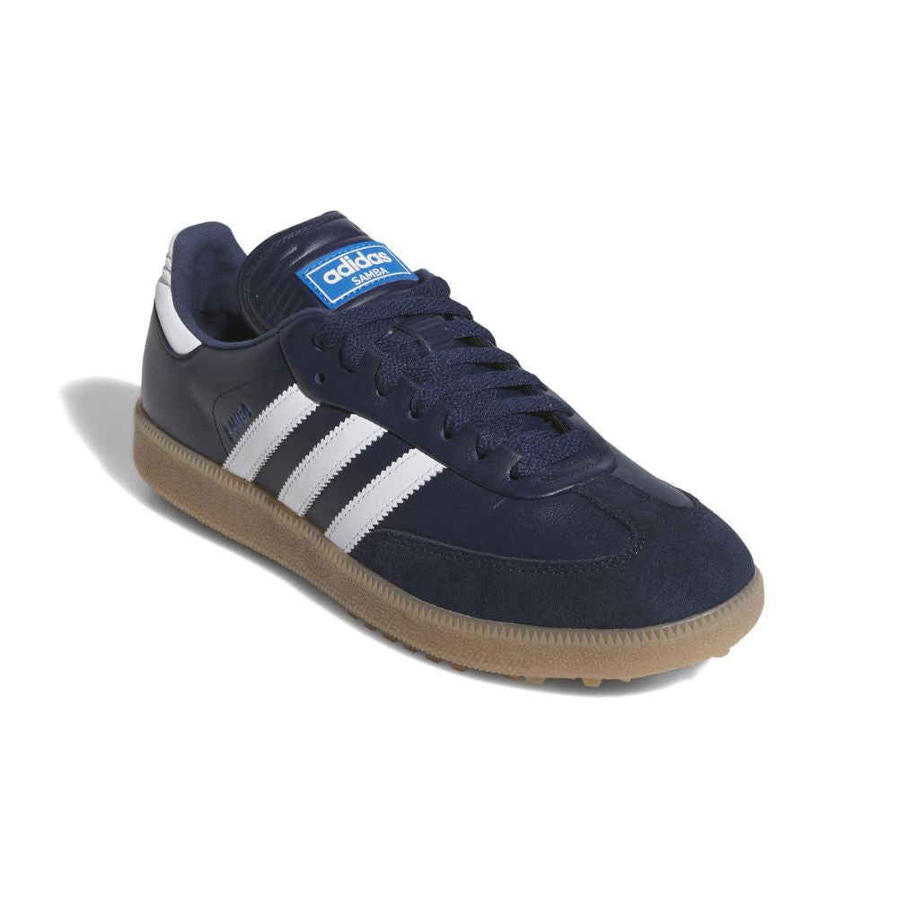 adidas Golf Originals Samba Golf Shoes JP8544 - Night Indigo / Footwear White