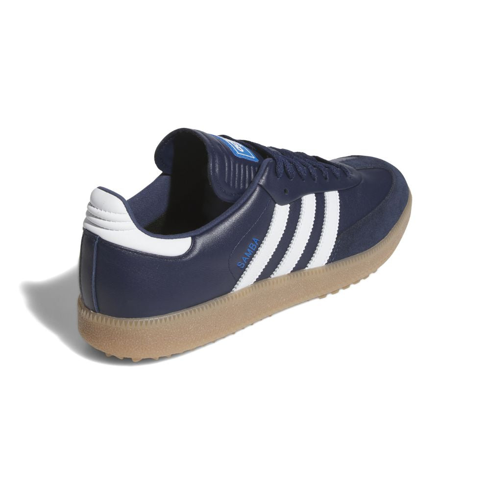 adidas Golf Originals Samba Golf Shoes JP8544 - Night Indigo / Footwear White