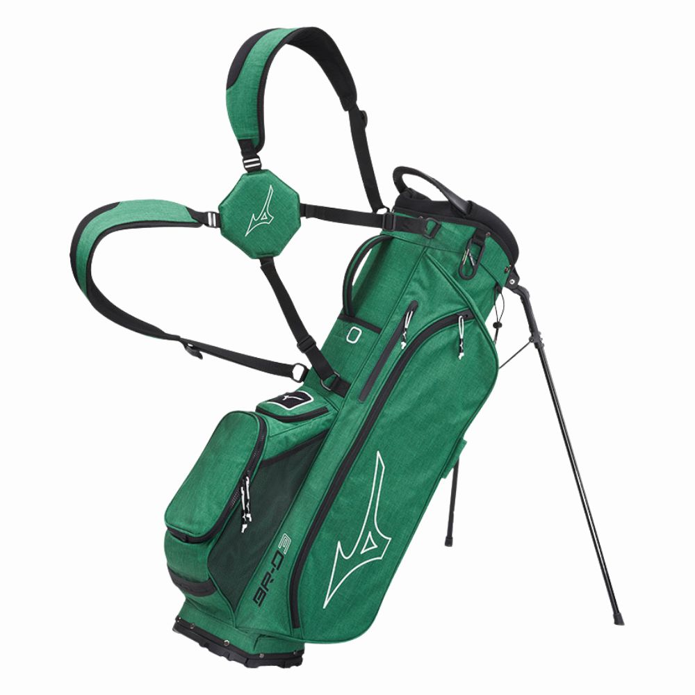 Mizuno BR-D3 25 Stand Bag 2025 - Heathered Green Heathered Green