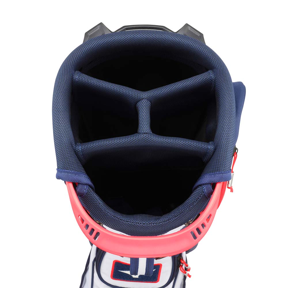 Mizuno BR-D3 25 Stand Bag 2025 - Red/ Navy