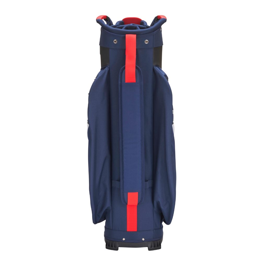 Mizuno BR-D4 25 Cart Bag 2025 - Navy Red