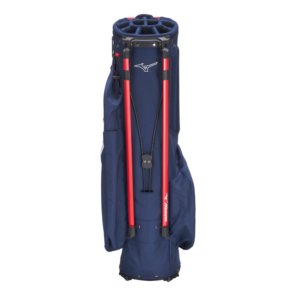 Mizuno BR-DX 25 Hybrid Stand Bag 2025 - Navy / Red