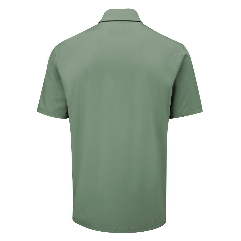 Oscar Jacobson Bullock Tour Mens Golf Polo Shirt 2025 - Watercress