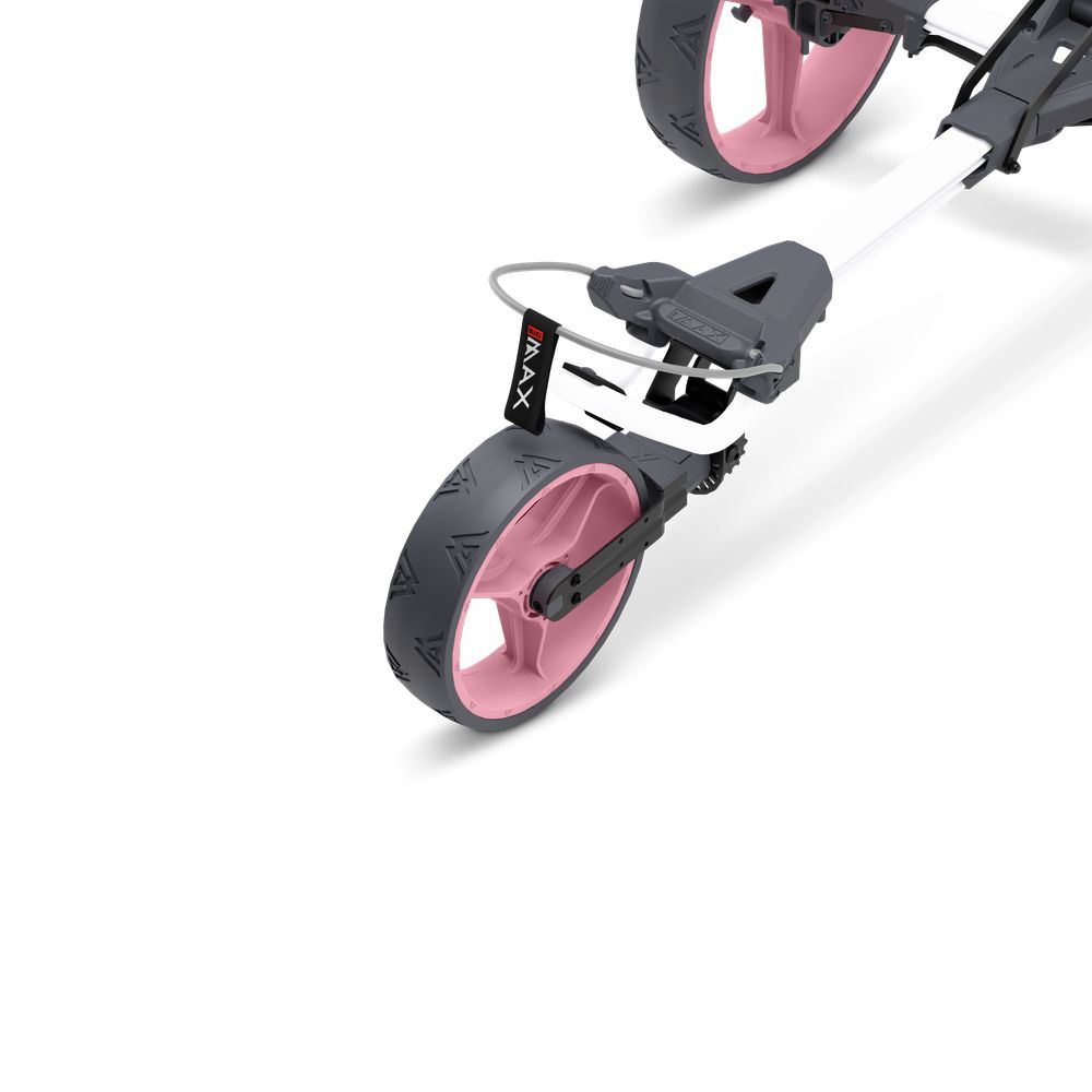 Big Max Blade Trio Golf Trolley - White / Pink