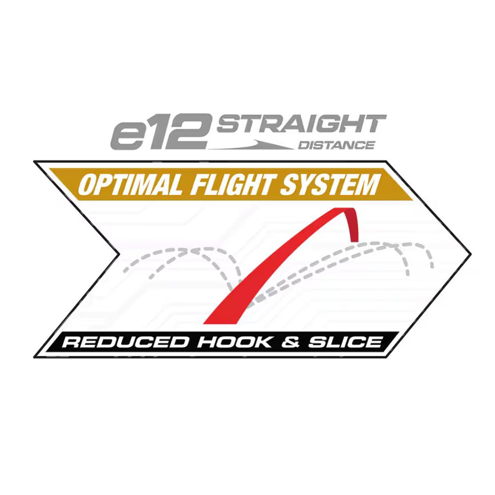 Bridgestone Golf e12 Straight Golf Balls 2025 - White