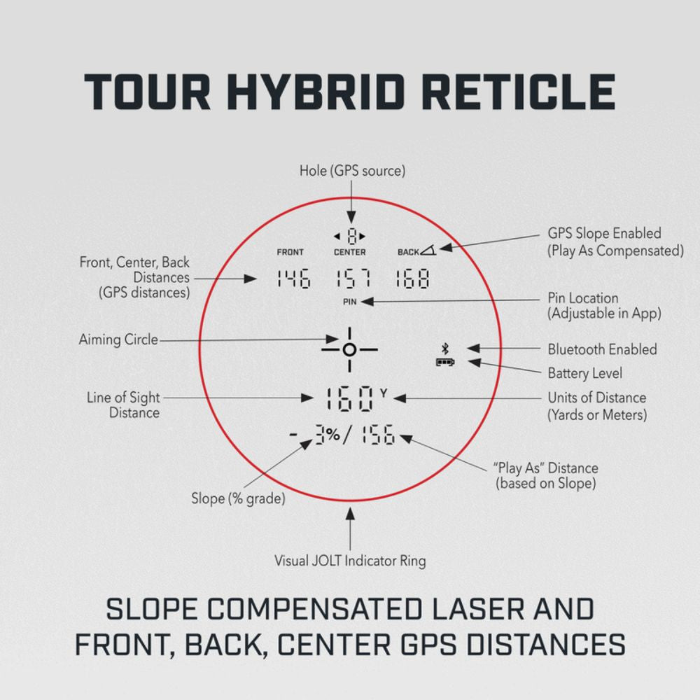 Bushnell Golf Tour Hybrid Laser Rangefinder