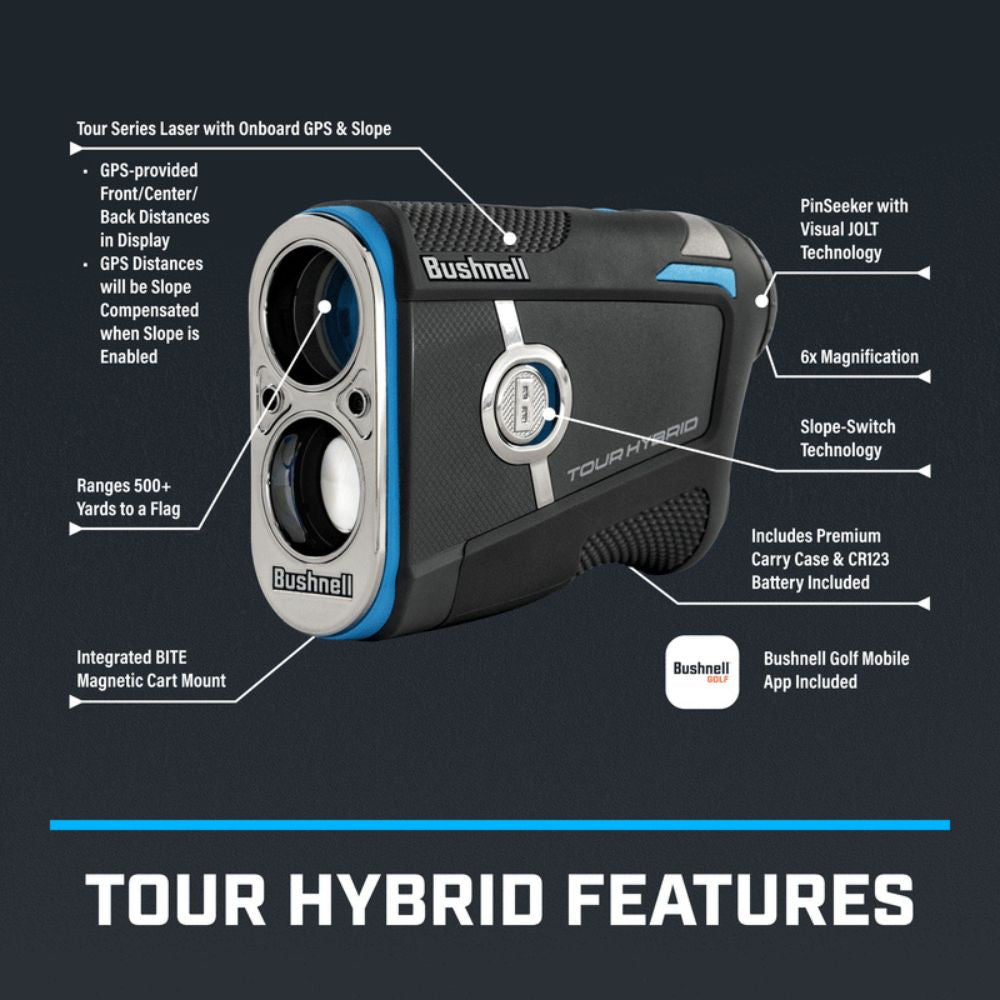 Bushnell Golf Tour Hybrid Laser Rangefinder