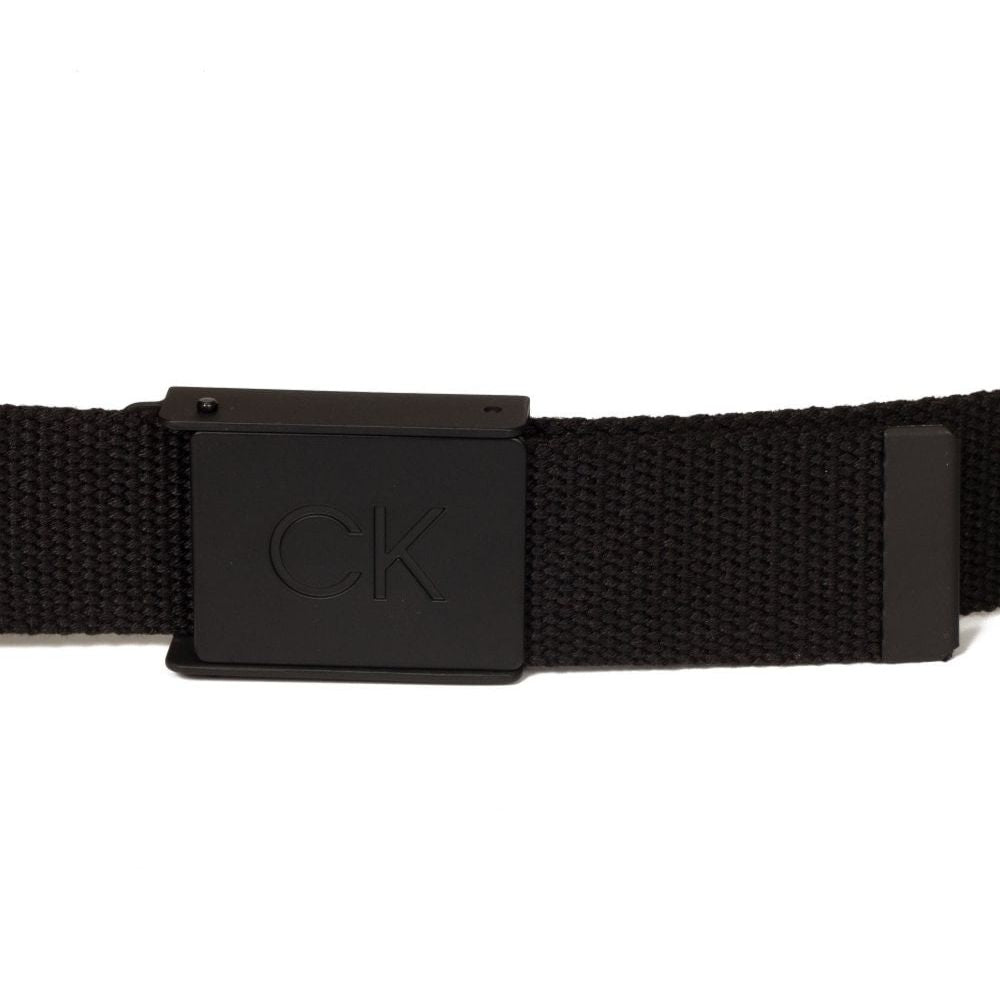 Calvin Klein Monogram Golf Belt C9831 - Black