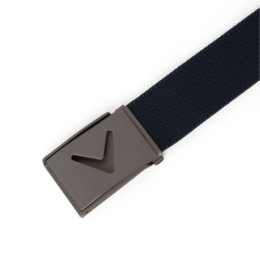 Callaway Golf V-Logo Mens Web Belt CGASE0R3 - Peacoat