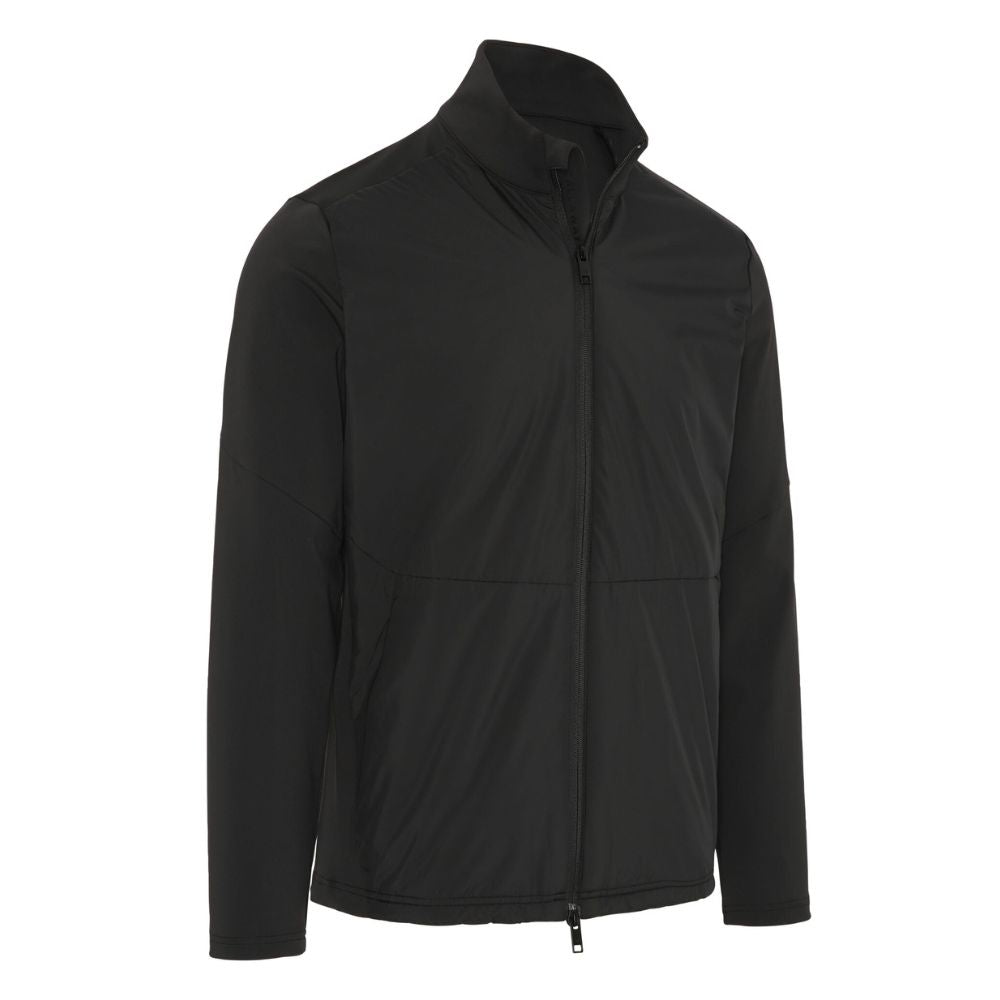 Callaway Mixed Media Full Zip Mens Golf Jacket 2025 - Caviar