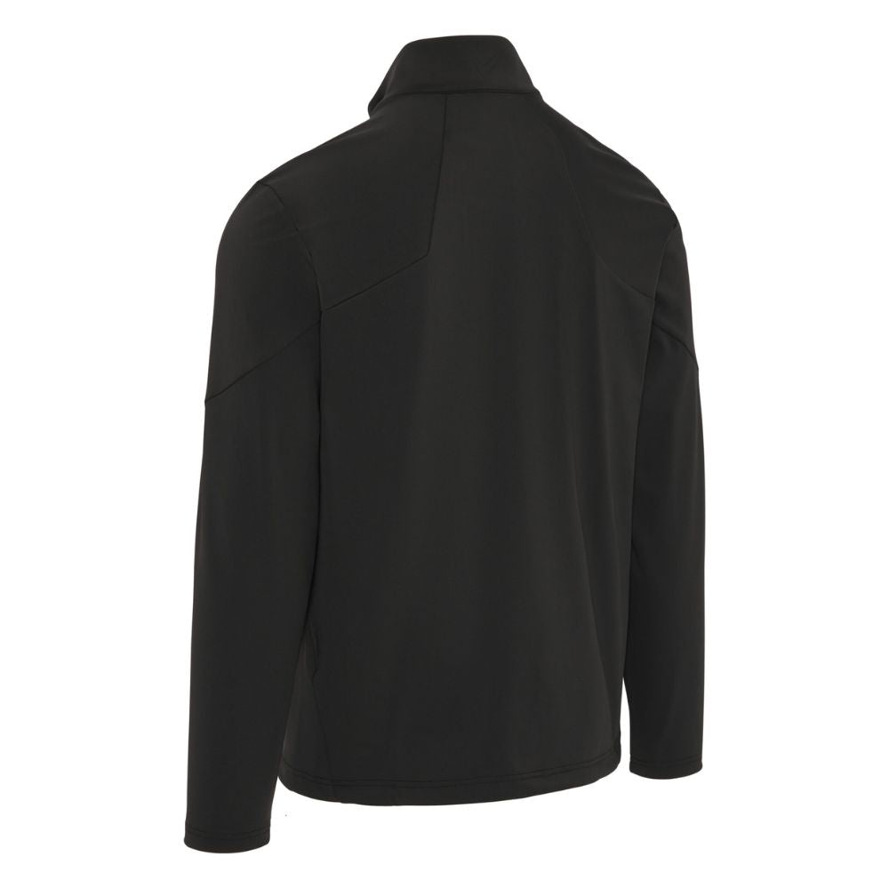 Callaway Mixed Media Full Zip Mens Golf Jacket 2025 - Caviar
