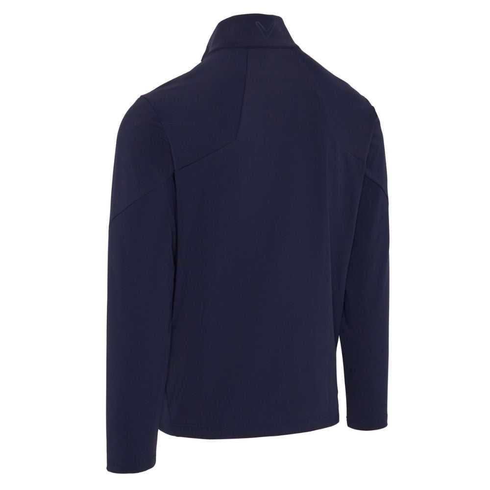 Callaway Mixed Media Full Zip Mens Golf Jacket 2025 - Peacoat