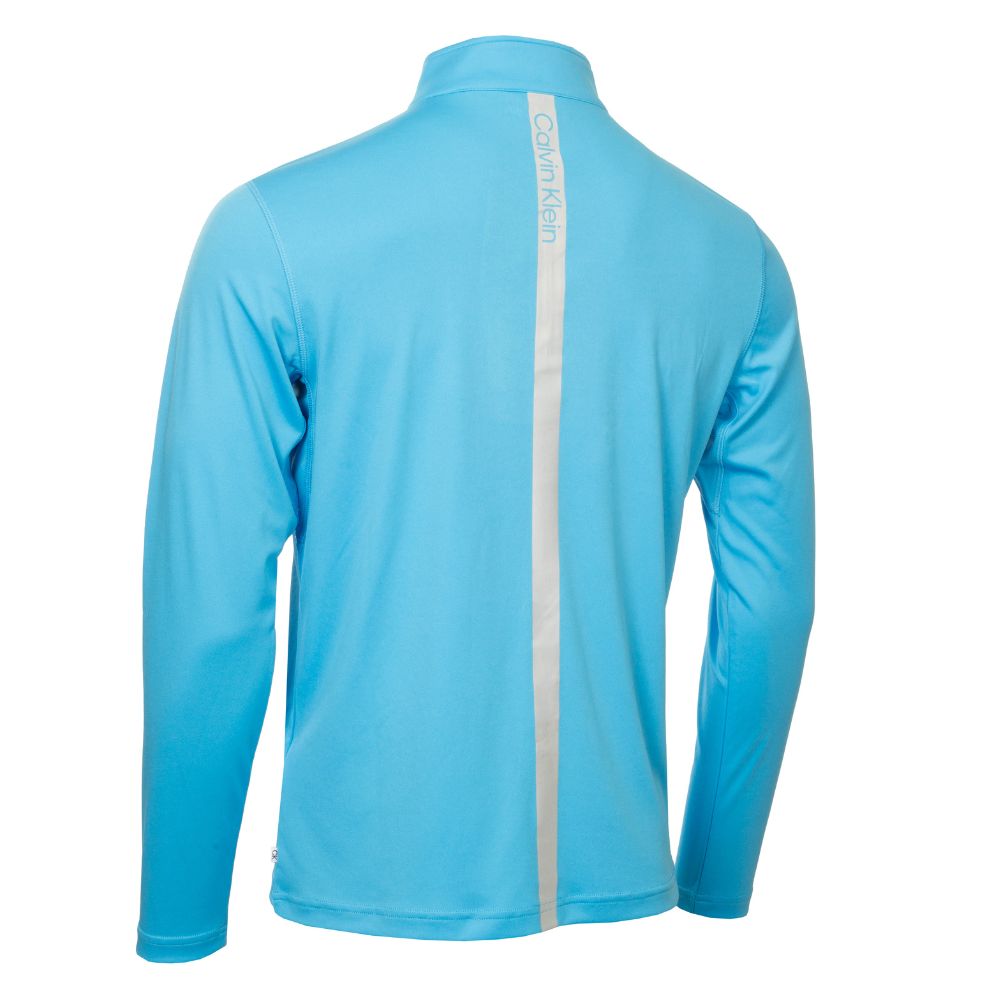 Calvin Klein Westgate 1/2 Zip Golf Pullover Top 2025 CKMS24888 - Aquarius