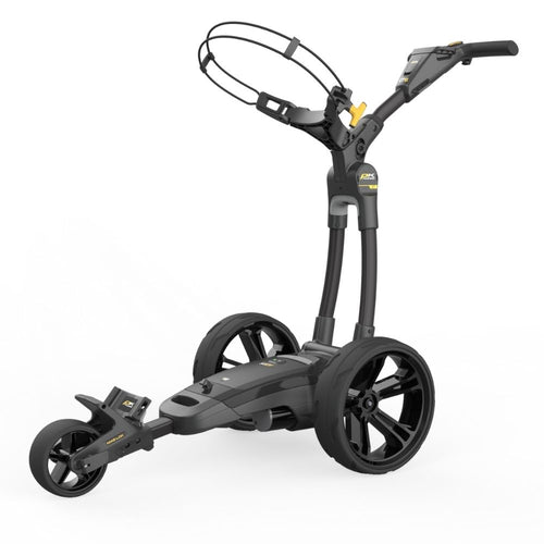 Powakaddy CT6 XL Electric Lithium Golf Trolley 2024 w/FREE GIFT 36 Hole (Extended) Umbrella Holder 