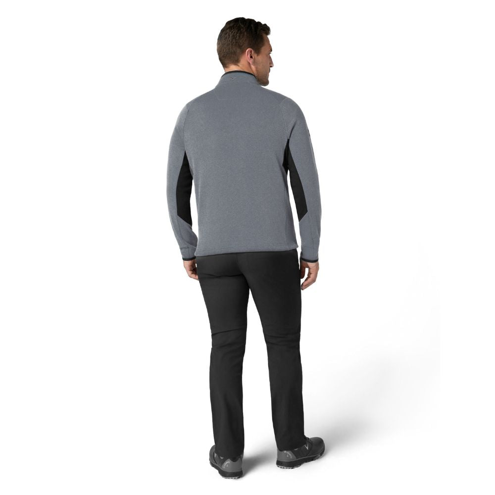 Callaway Blocked 1/4 Zip Mens Golf Pullover 2025 - Concrete