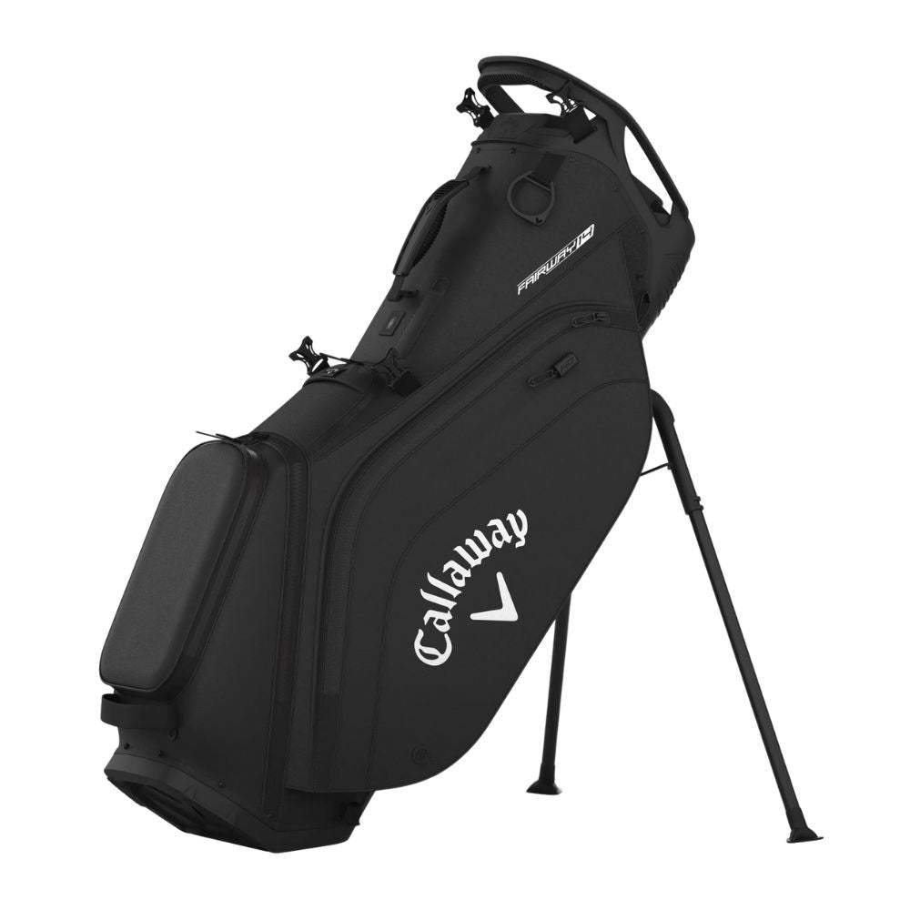Callaway ゴルフ フェアウェイ プラス スタンドバッグ (ブラック迷彩) Callaway ゴルフフェアウェイプラスゴルフバッグ。 Callaway ゴルフ