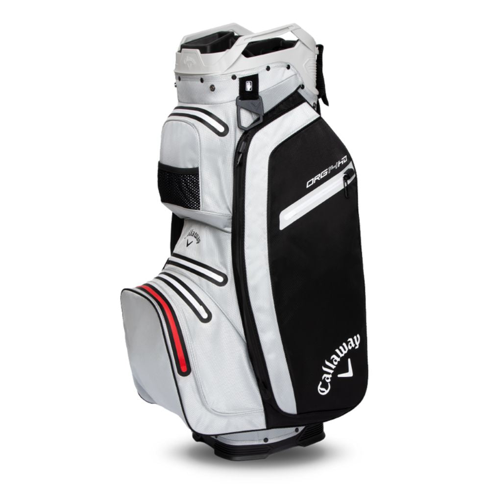 Callaway Org 14 HD Cart Golf Bag 2025 Black Grey Red