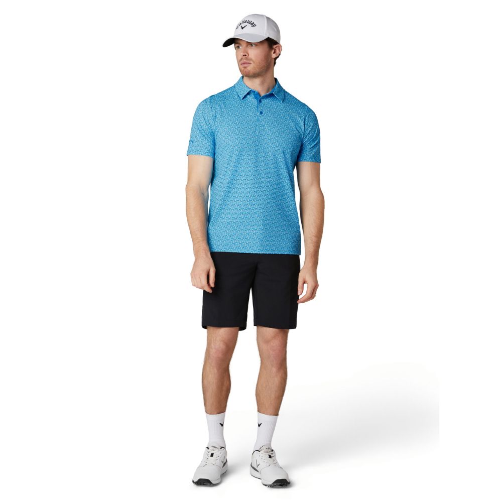 Callaway Tile Gingham Print Golf Polo 2026 - CGKSG064-431
