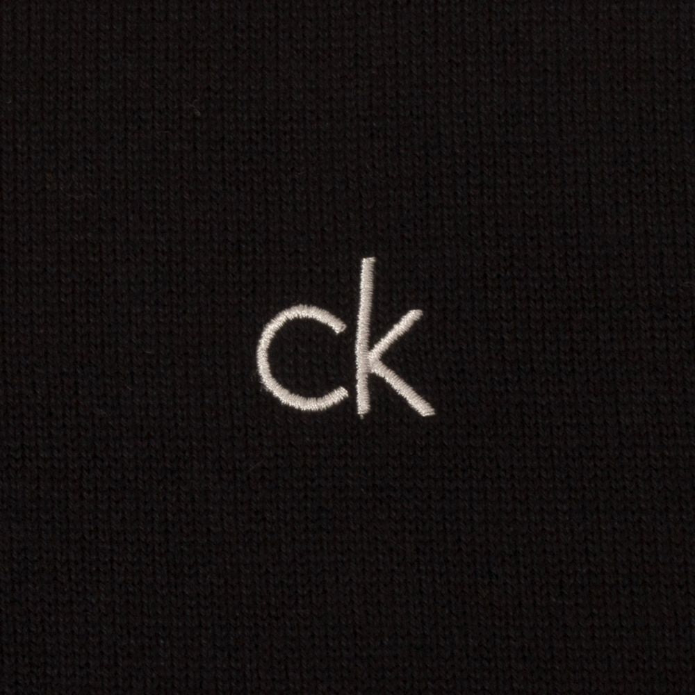 Calvin Klein Avenue 1/2 Zip Golf Top 2026 C10270 - Black