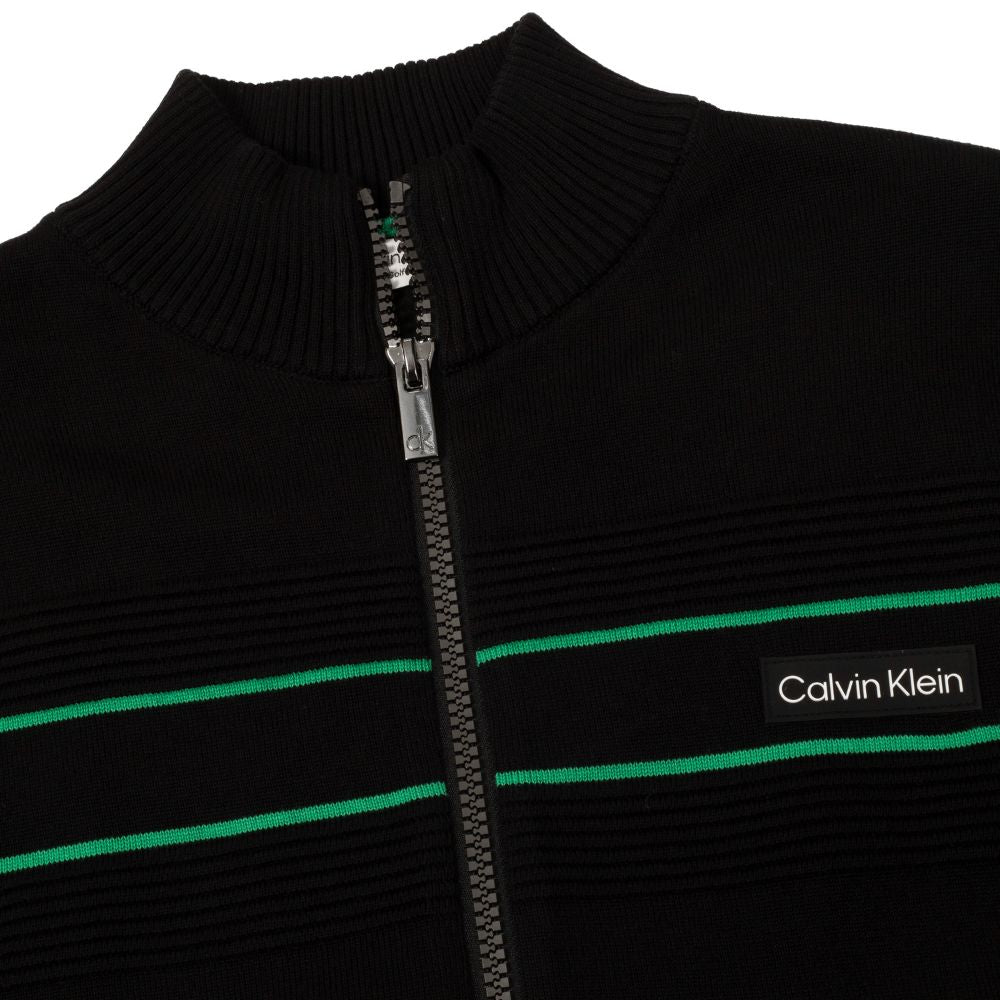 Calvin Klein Baxter Lined Golf Sweater 2025 - Black