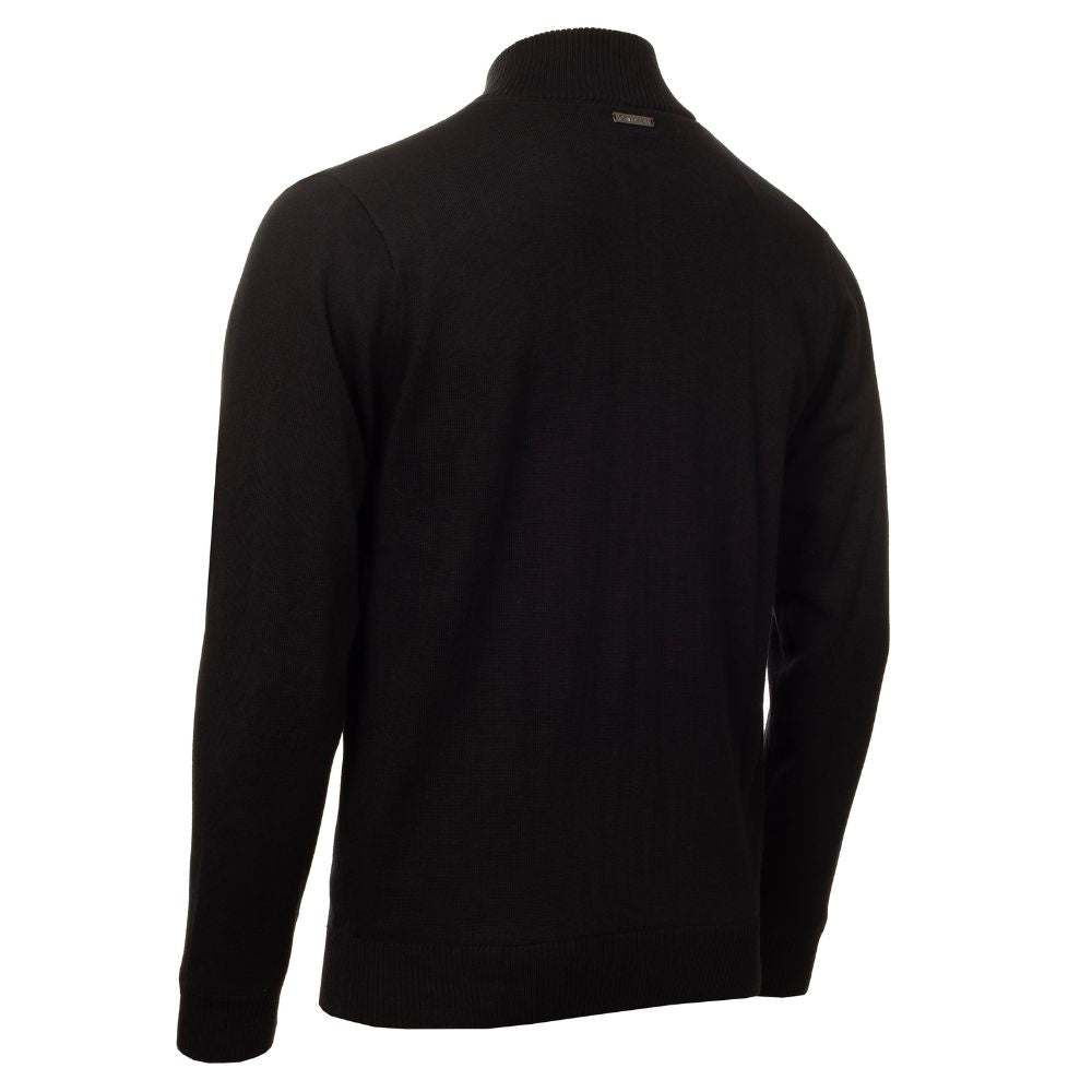 Calvin Klein Baxter Lined Golf Sweater 2025 - Black