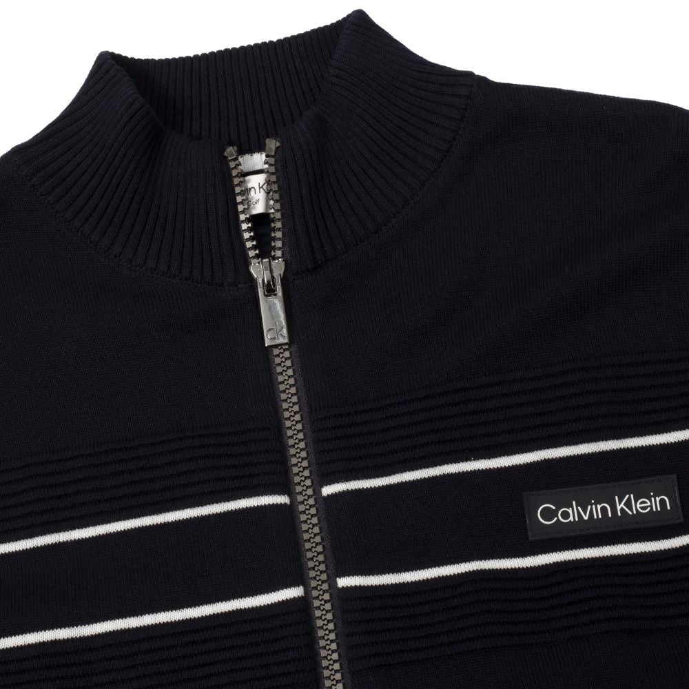 Calvin Klein Baxter Lined Golf Sweater 2025 - Navy
