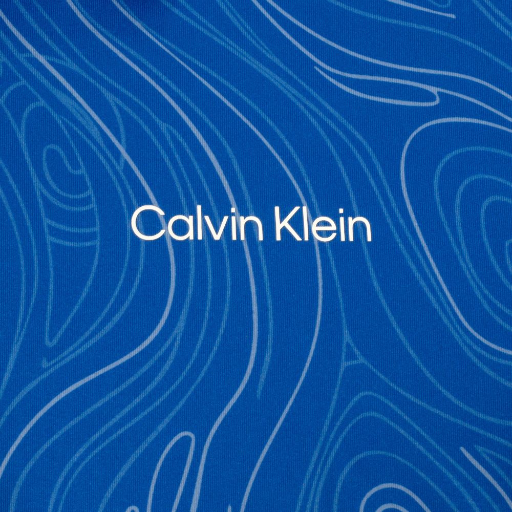 Calvin Klein Marble Print Golf Polo 2026 - CKMS26157 - Sapphire