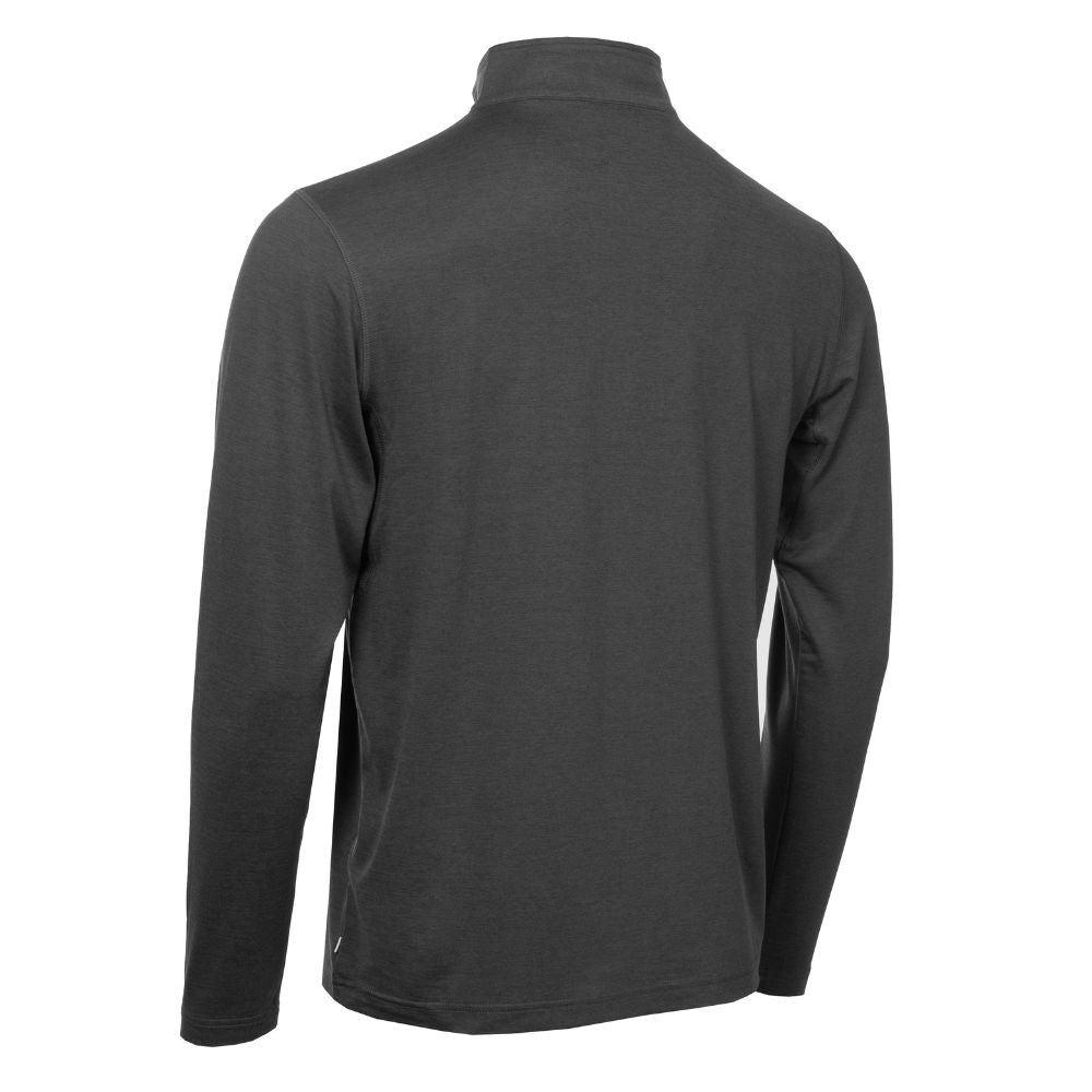 Calvin Klein Newport 1/2 Zip Pullover Golf Top 2025 - Charcoal Marl