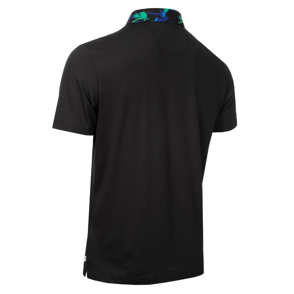 Calvin Klein Seabury Golf Polo Shirt 2025 - Black